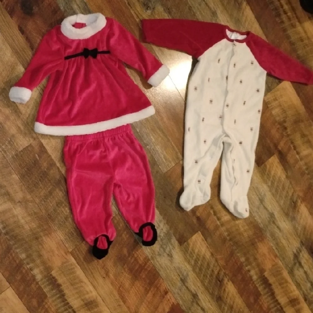 6/9 Month Holiday Duo Set!!